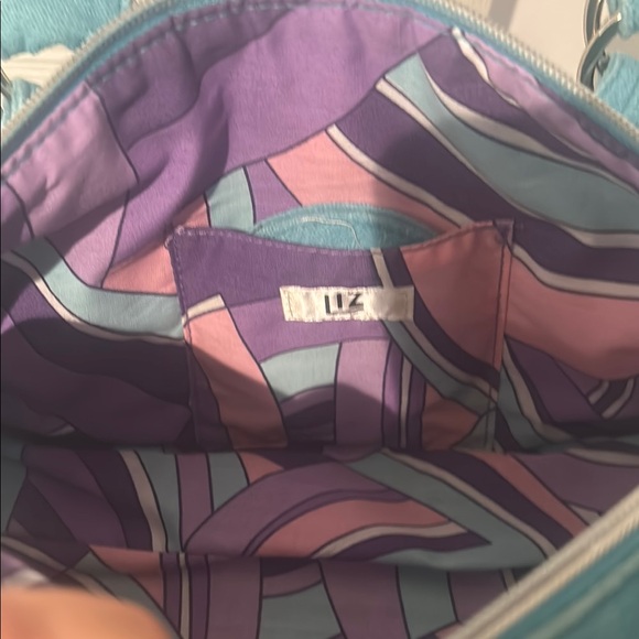 Elegant Blue Handbag - Picture 2 of 13